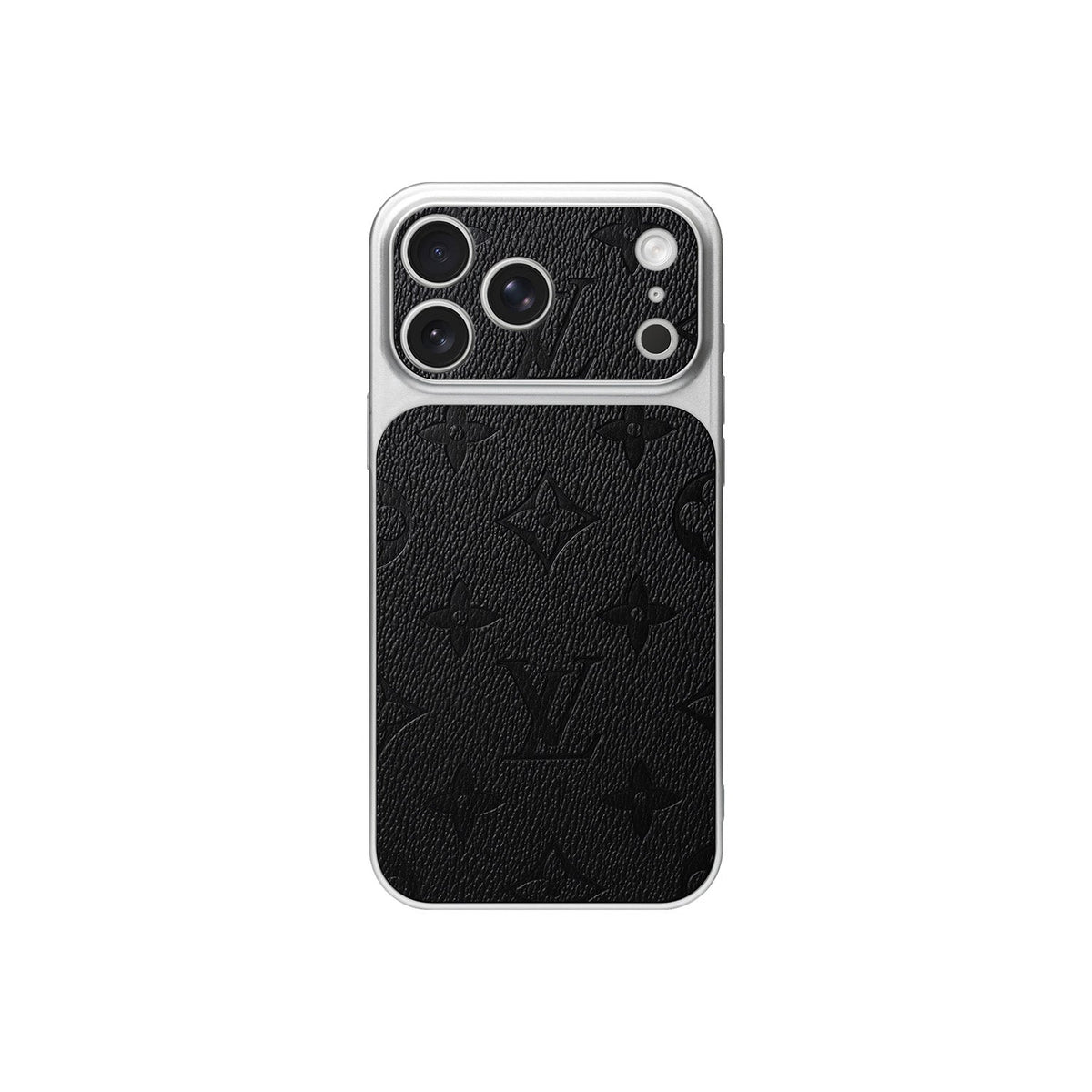 LV BLACK-SILVER EMBOSSED MONOGRAM FULLY COVERED - foto 1