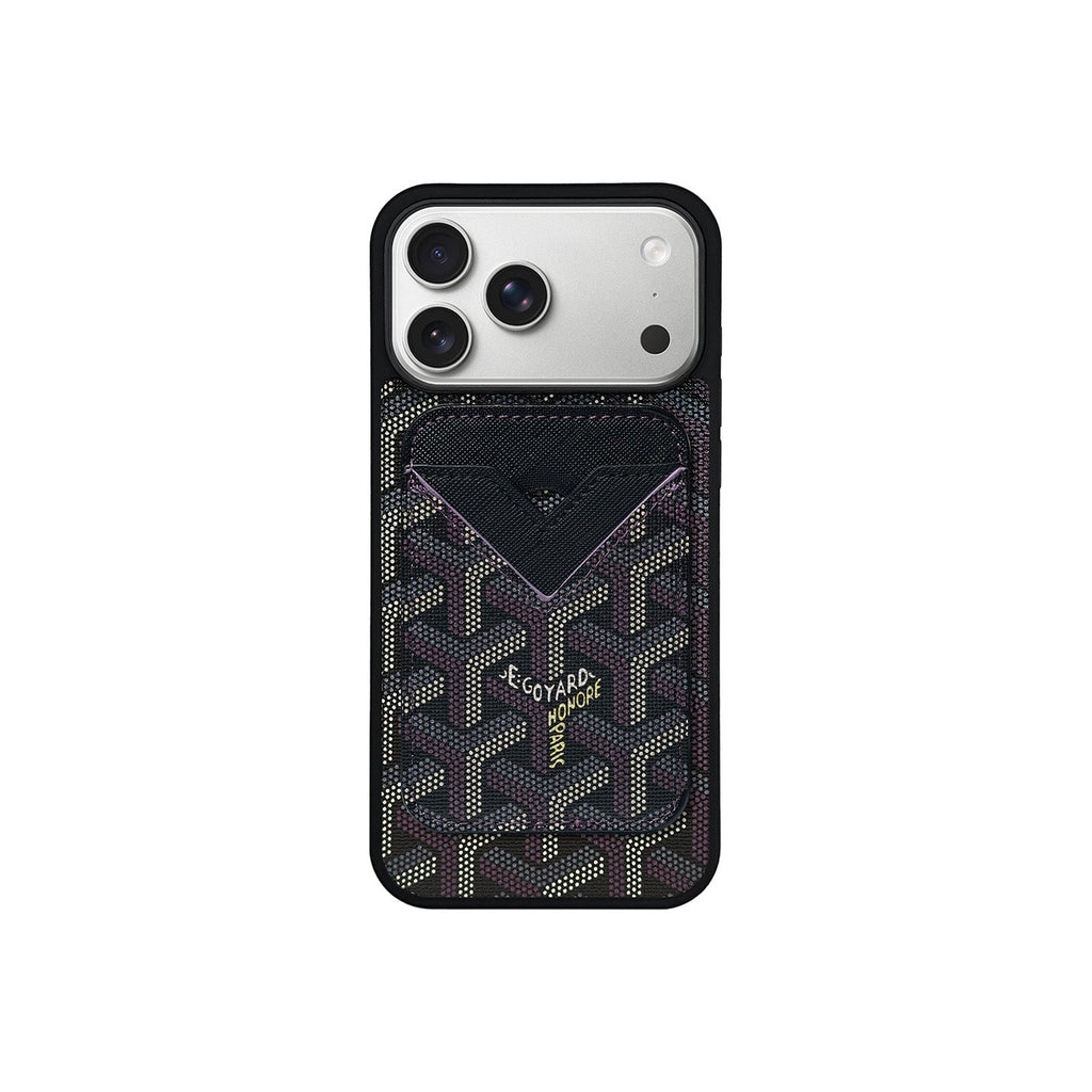 BLACK GYA MAGSAFE CARDHOLDER MONOGRAM - foto 1