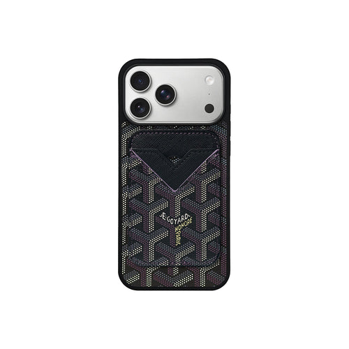 BLACK GYA MAGSAFE CARDHOLDER MONOGRAM - foto 1