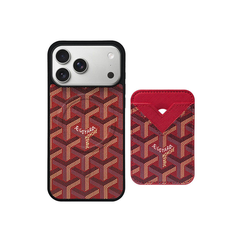 RED GYA MAGSAFE CARDHOLDER MONOGRAM - foto 2